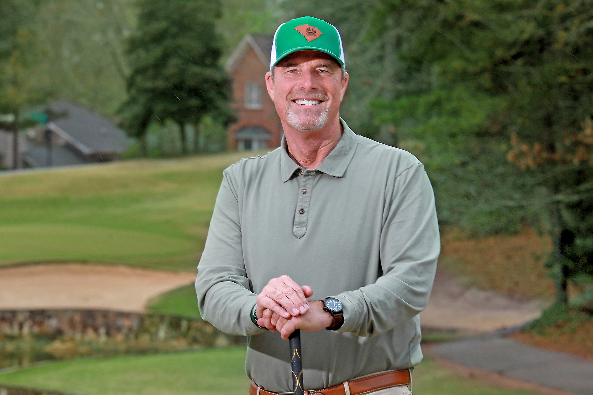 David Bennett on the golf course