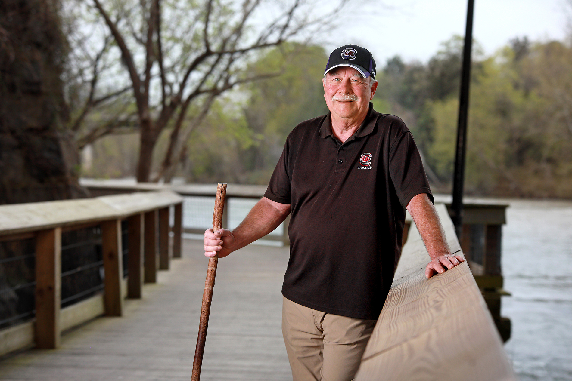David Dunbar at riverwalk