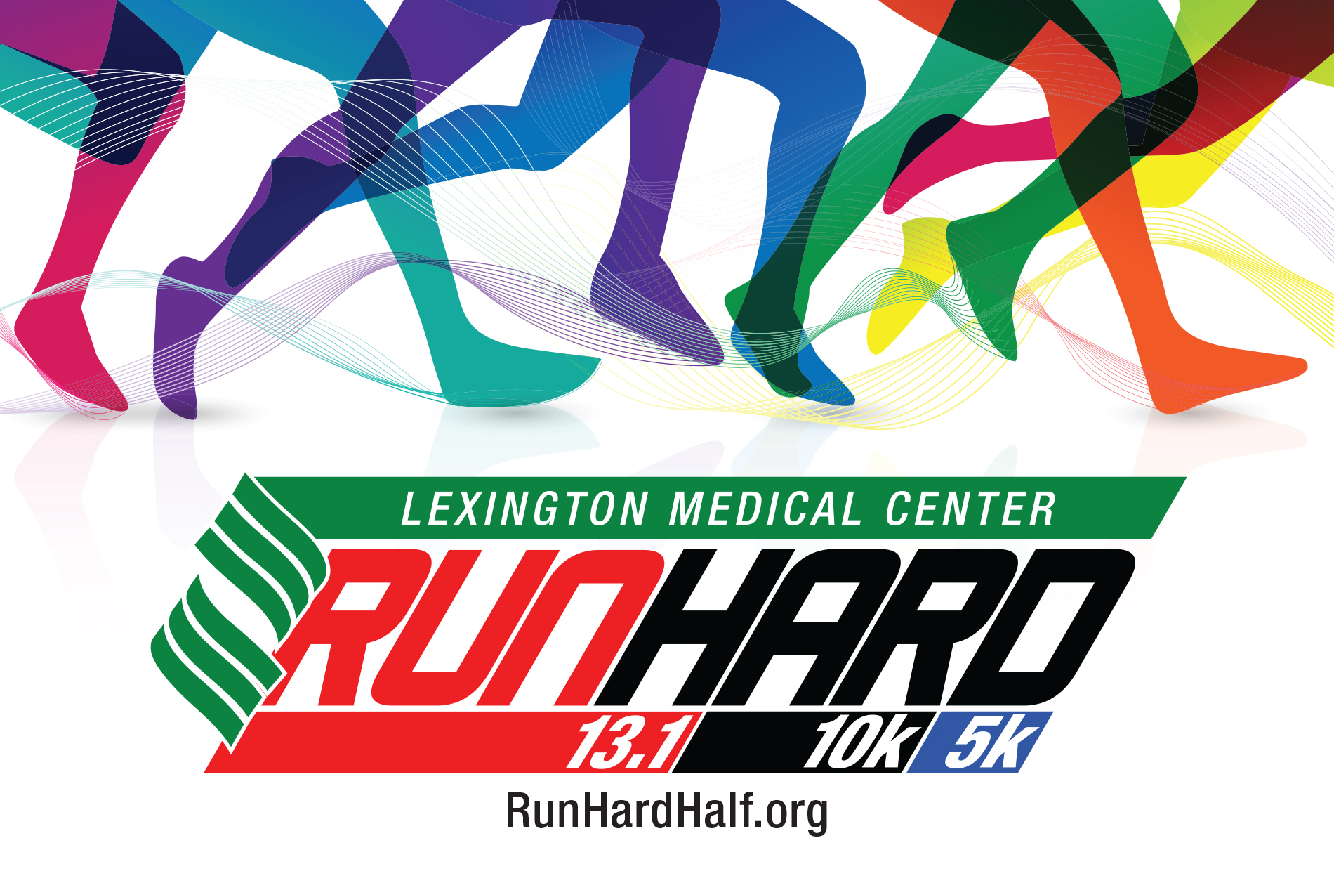 Run Hard Half Marathon Logo