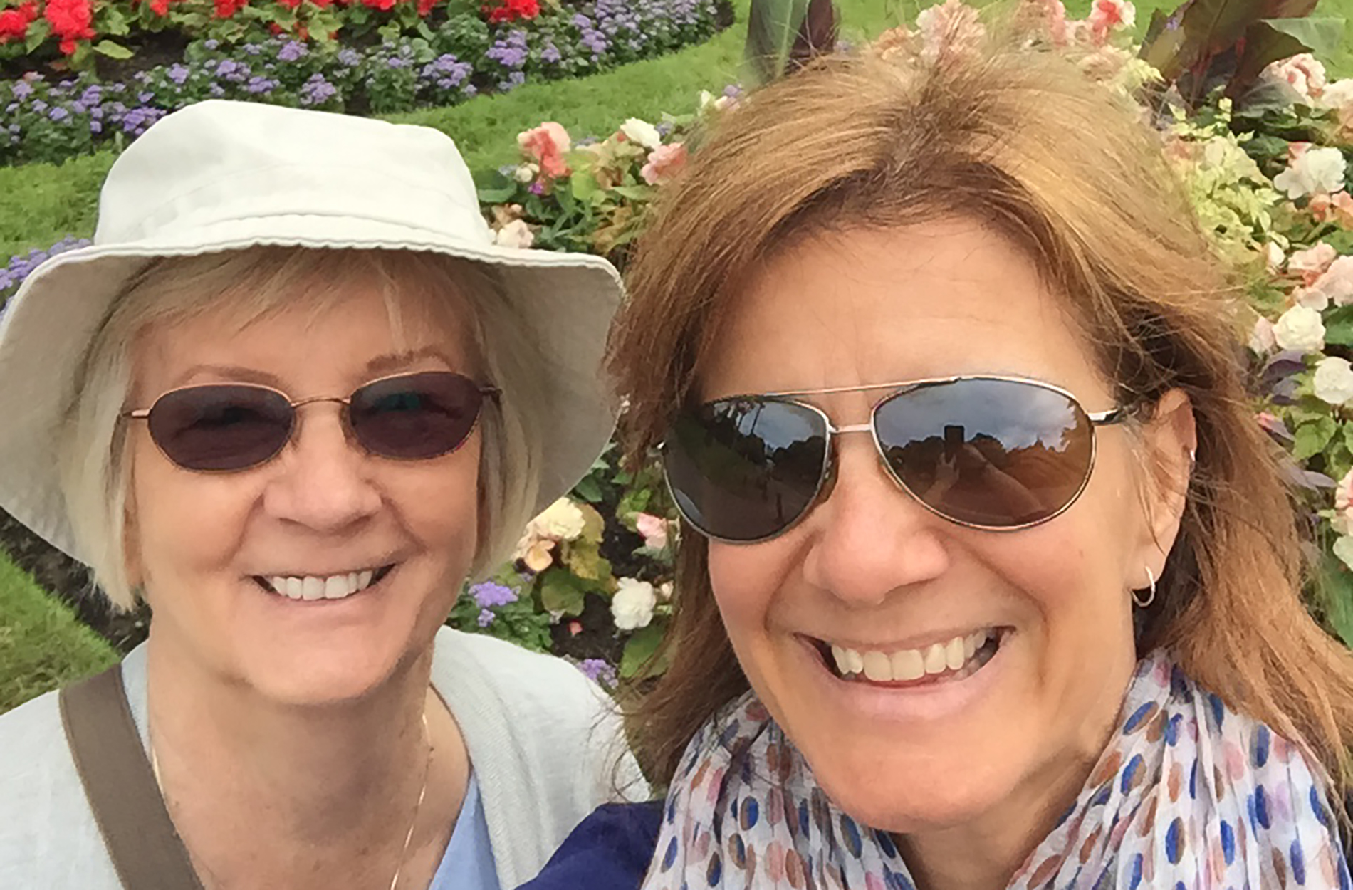 Windy and her mother in 2020