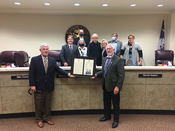Dr. Tripp Jones receives proclamation